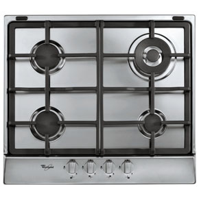 Whirlpool Gas Hob: 4 Gas Burners