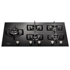 Whirlpool Gas Hob: 5 gas burners