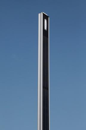 STRAIGHT SOLAR POLE LIGHT 4.6 M